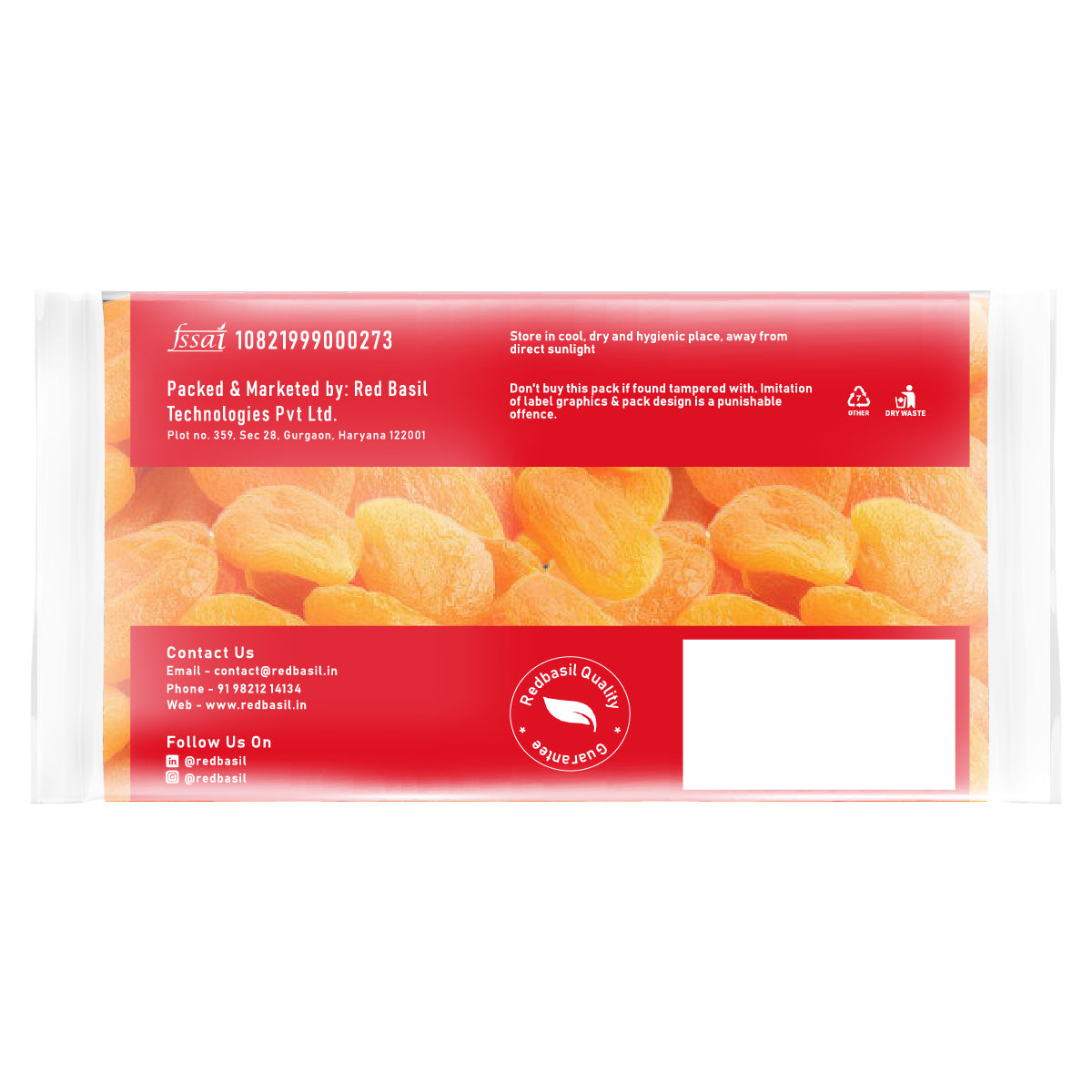 Turkish Dried Apricot Seedless - 200g