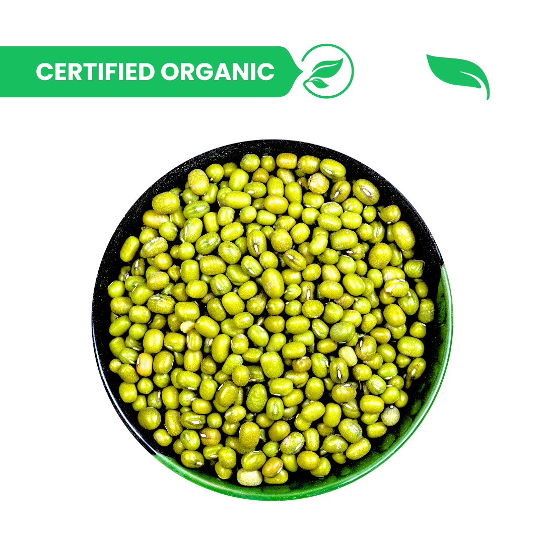 Organic Moong Sabut - 500g