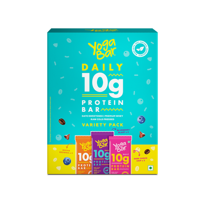 10g Protein Bar- Variety Pack (Pack of 6)