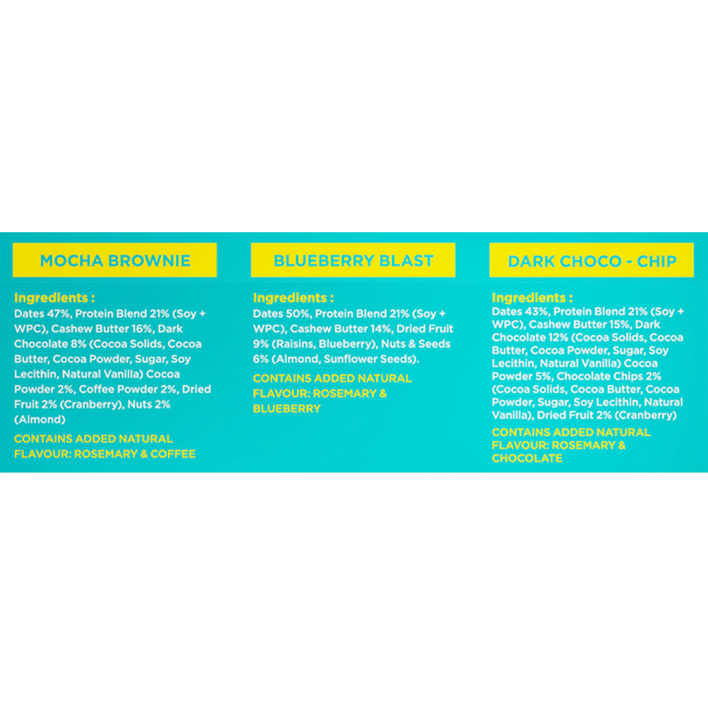 10g Protein Bar- Variety Pack (Pack of 6)