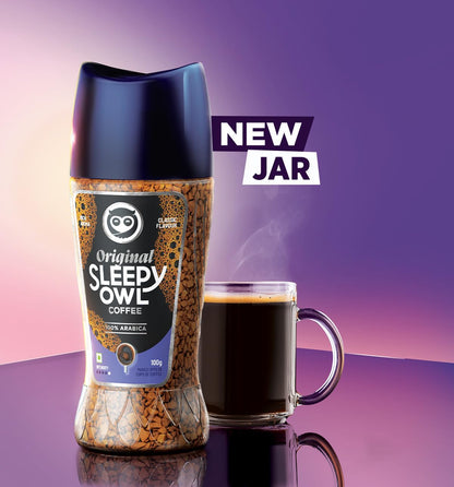 Sleepy Owl Original 100% Arabica Instant Coffee - 100g