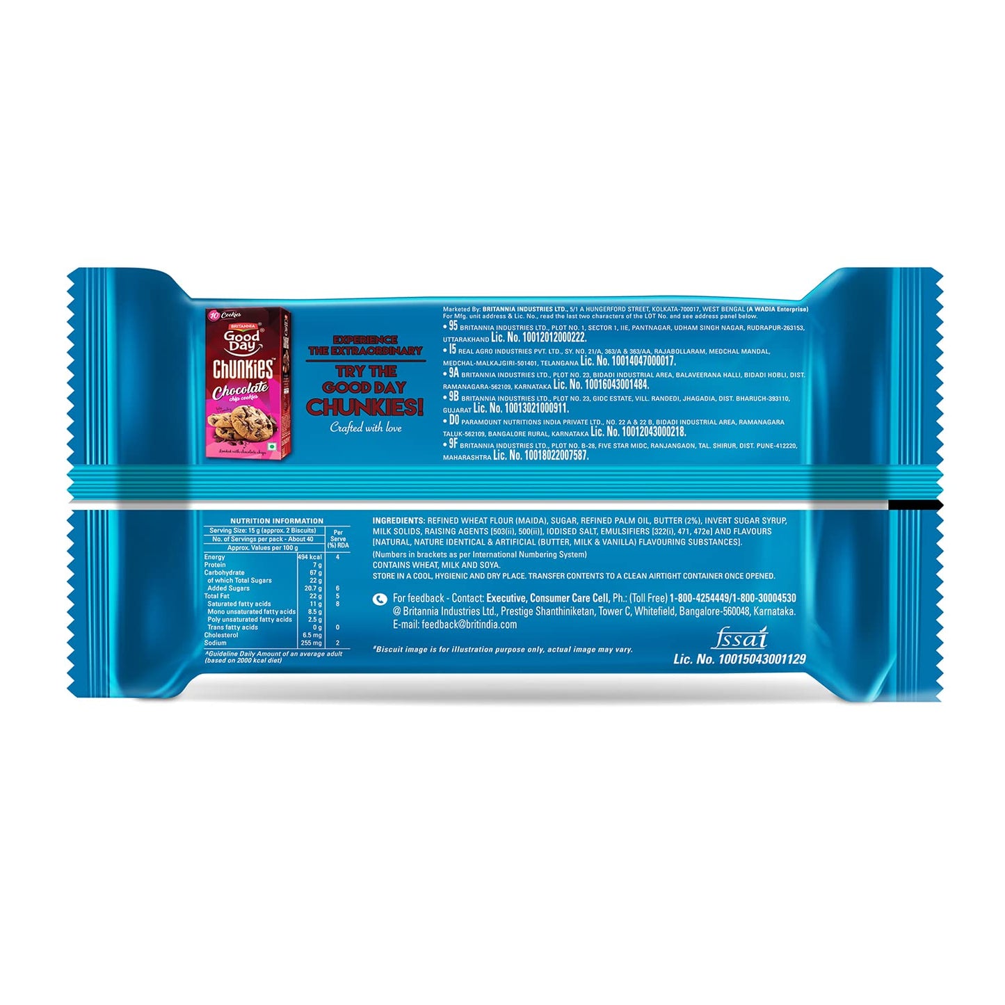 Britannia Good Day Butter Cookies - Family Pack
