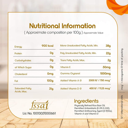 Fortune Rice Bran Oil - 4.35 kg