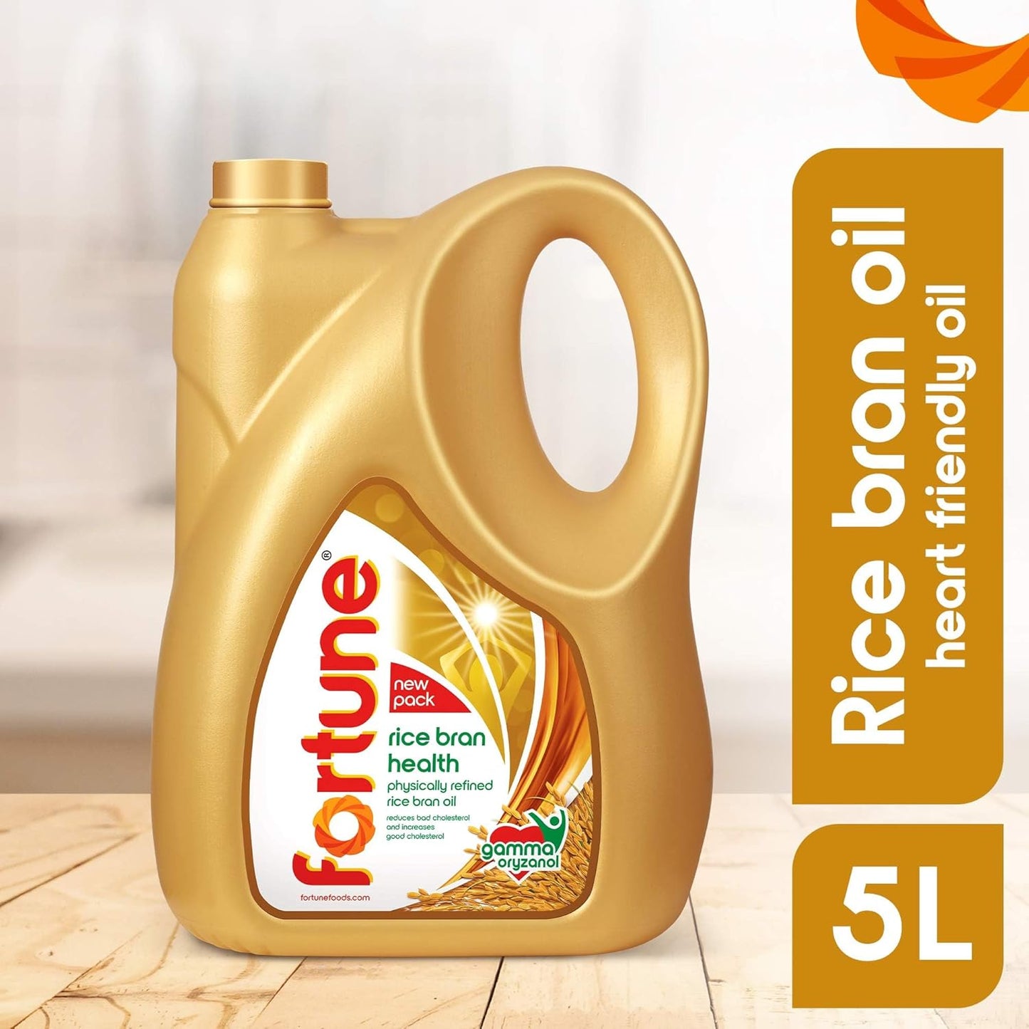 Fortune Rice Bran Oil - 4.35 kg