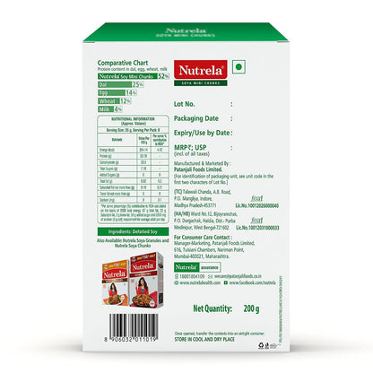 Nutrela Soya Mini Chunks - 200g