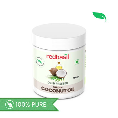 Cold Pressed Virgin Coconut Oil, 100% Pure - 500g