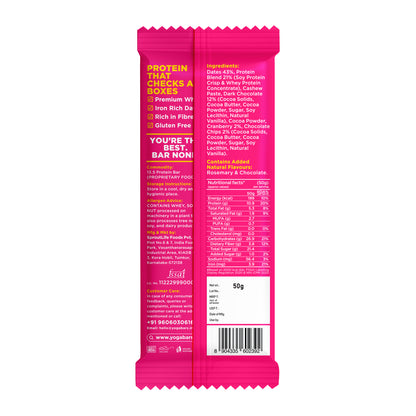 10g Protein Bar - Dark Chocolate & Cranberry - 50g