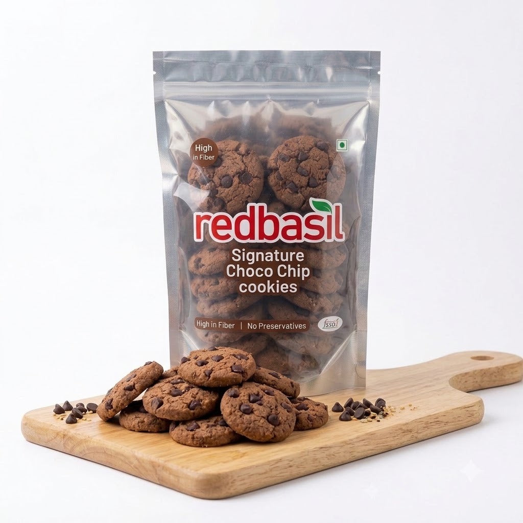 Signature Millet & Atta Choco Chip Cookies - 500g
