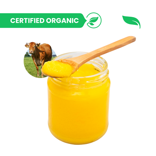 Organic 100% Pure Cow Ghee - 500g