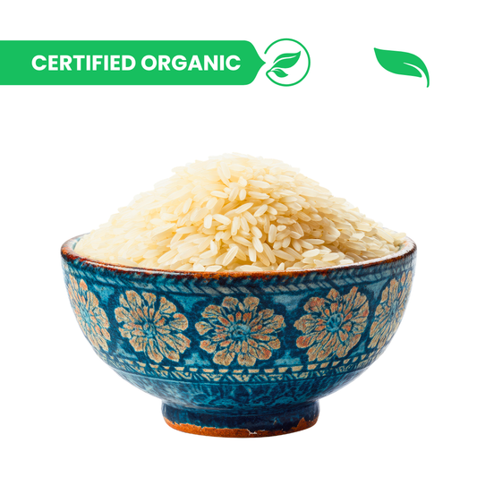 Organic Sona Masuri Rice (White) - 1kg