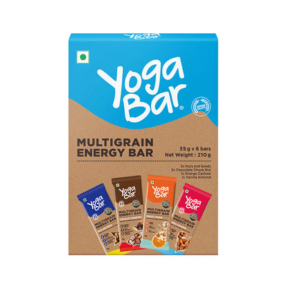 Snack Bar - Variety Pack 210g (Pack of 6)