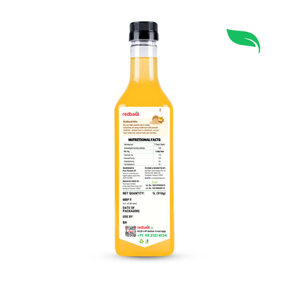 Cold Pressed Sesame Oil, 100% Pure & Unrefined - 1L