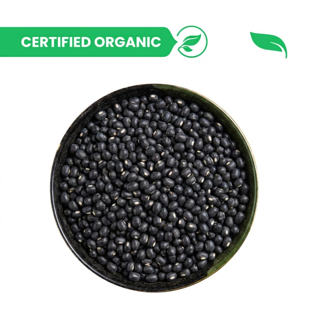 Organic Urad Sabut Dal - 1kg